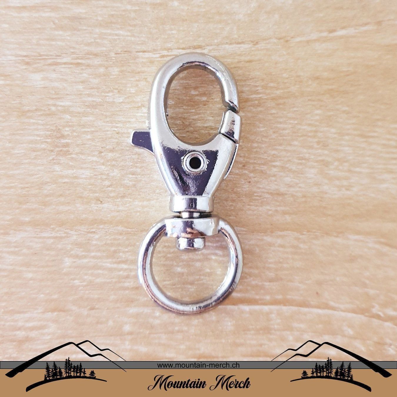 Kletterausrüstungen: Karabiner 12 mm silber – Neu und originalverpackt aus Wiesenberg von mountain-merch