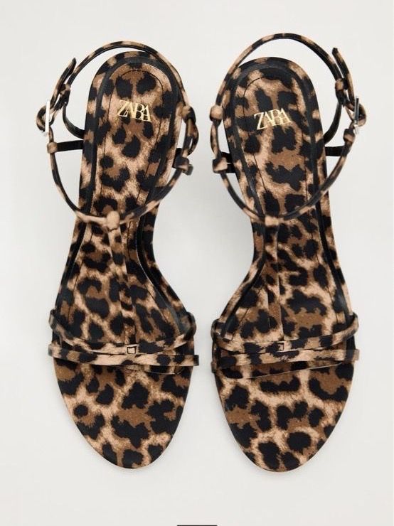 Zara Scarpe da donna: Sandales neuves léopard Zara – Nuovo e nell'imballaggio originale da Genève venduto da bha_jcf5
