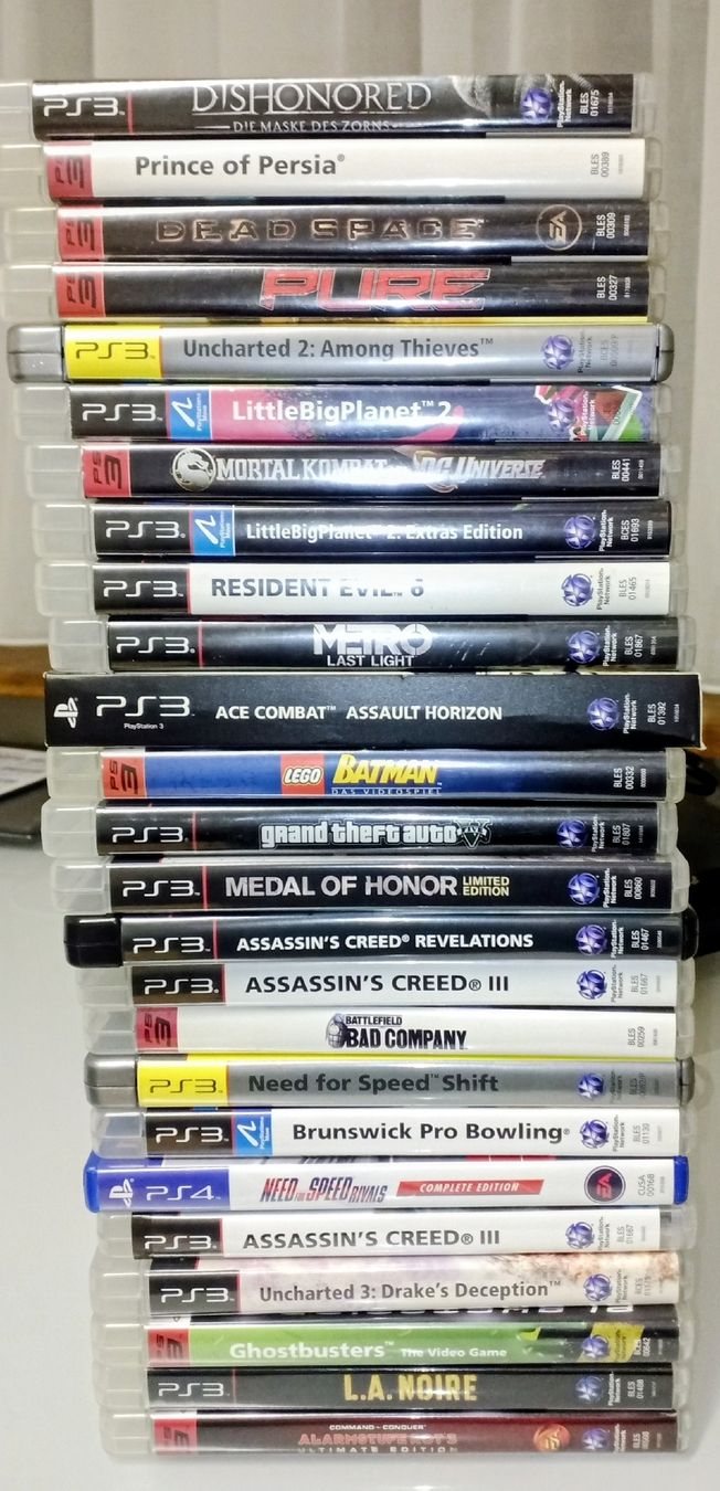 Sony Console: Sony Playstation 3 mit 25 spielen – Usato da Ettingen venduto da Rubbl 2