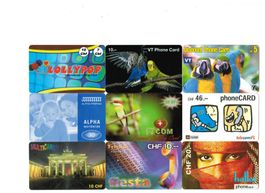 9 Prepaid Telefonkarten Schweiz