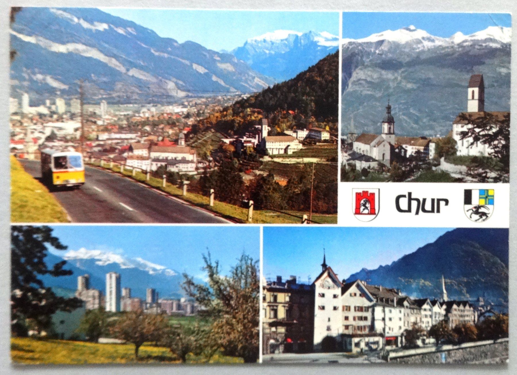 Cartoline postali: Chur – Usato da Fétigny venduto da Billy2miny