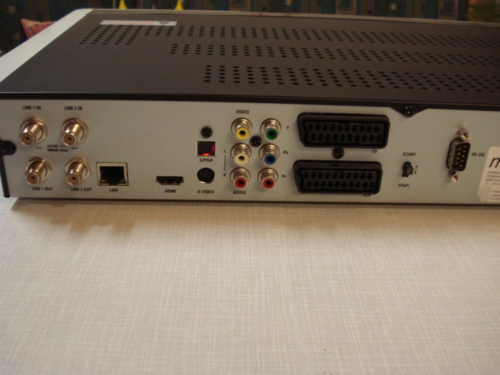 SATReceiver TOPFIELD TF7700 HDPVR Kaufen auf Ricardo