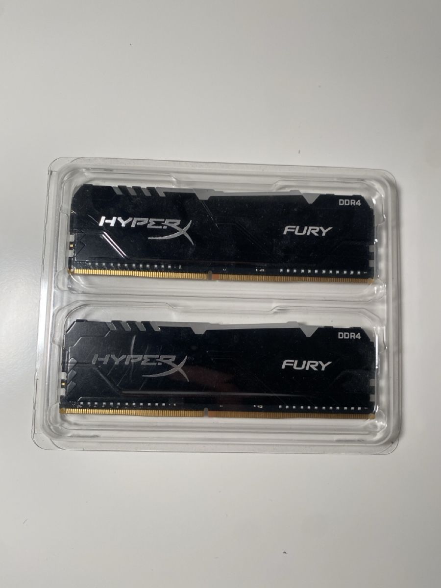 Kit RAM HyperX Fury 2666 MHz DDR4 2x4Go - Occasion