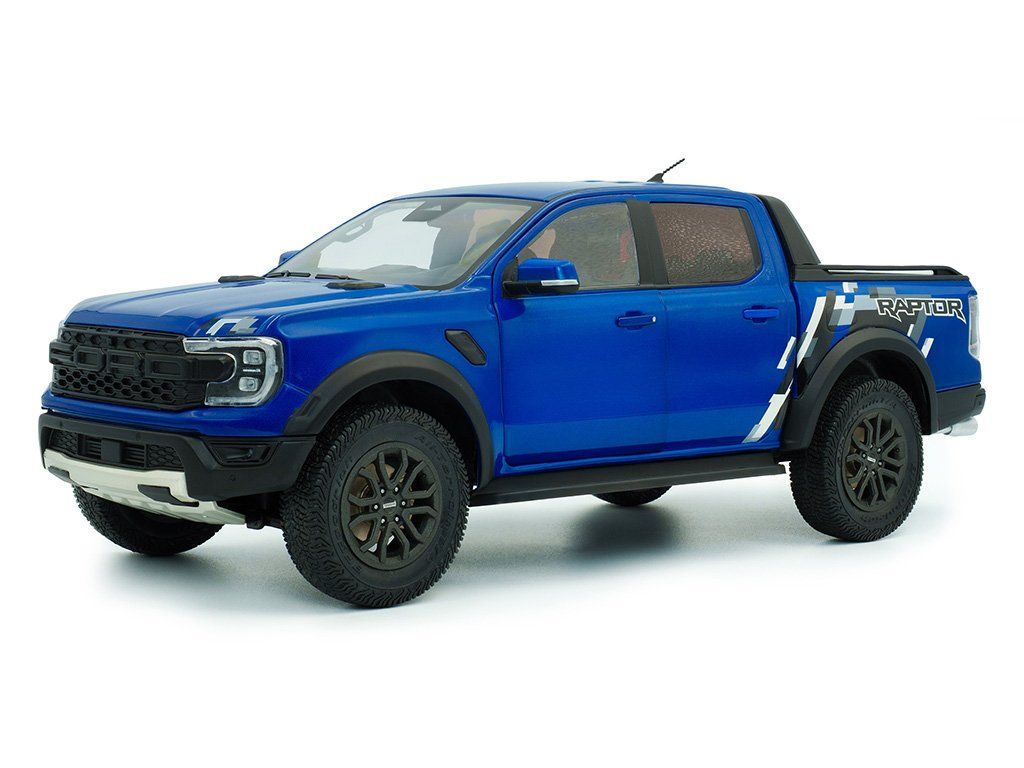 Ford Ranger Raptor Pick-Up Baujahr 2024 blau 1:18 Solido (Neu und ...