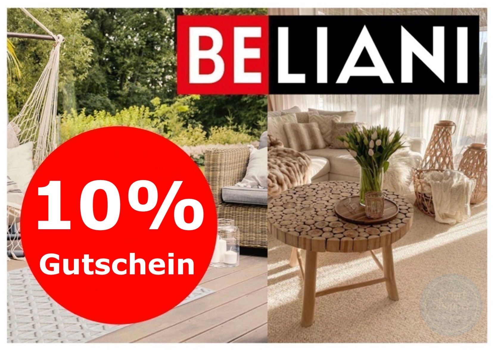 Bons: 10% Rabatt BELIANI Gutschein – Neuf avec emballage d'origine à Chur par smart.shopper