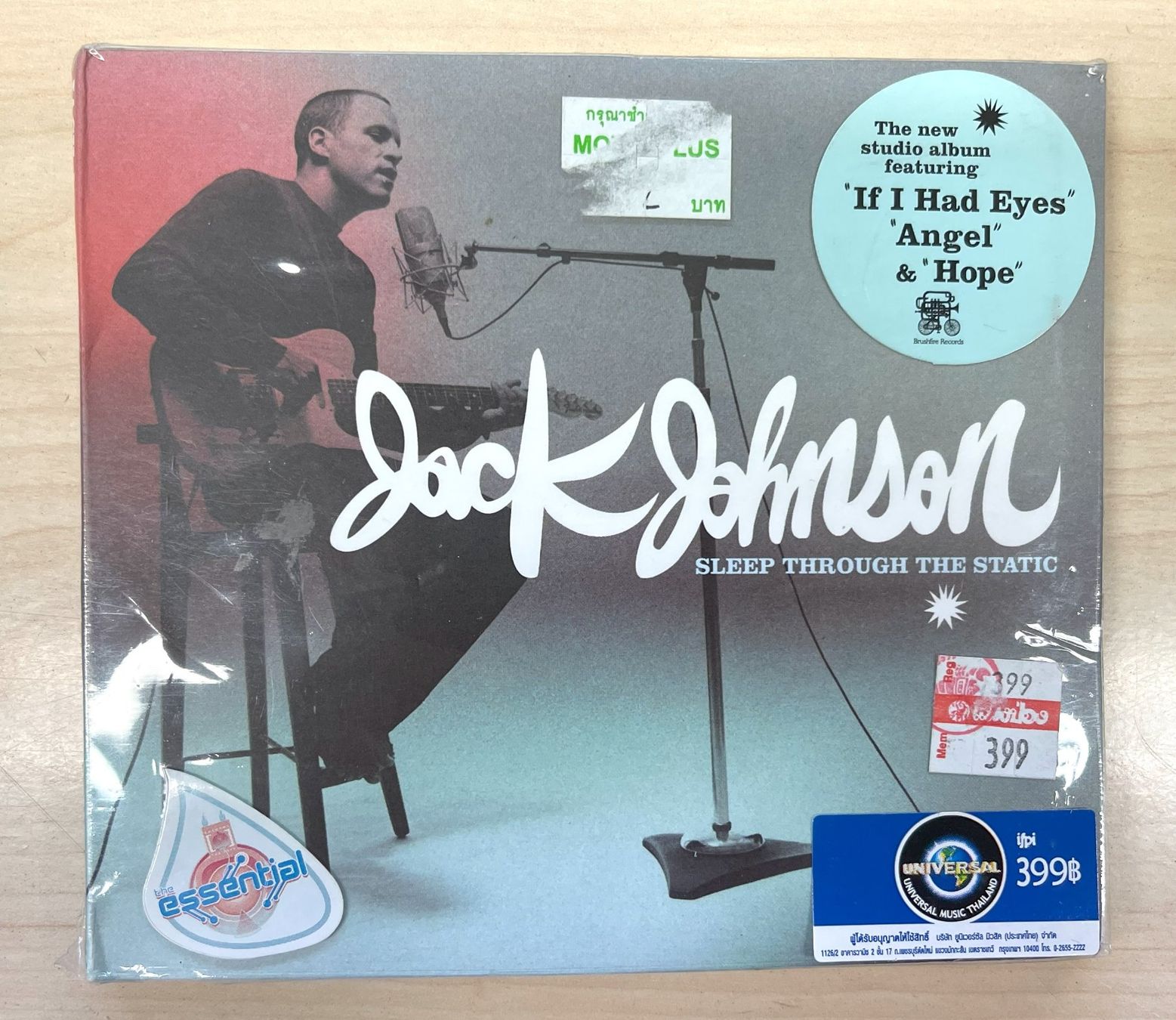 CDs: Sleep Through The Static by Jack Johnson CD – Neu und originalverpackt aus Oftringen von Vucki