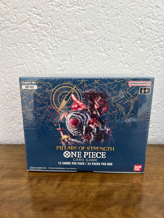 One Piece Card Game - Pillars of Strength OP-03 - Boîte de 24