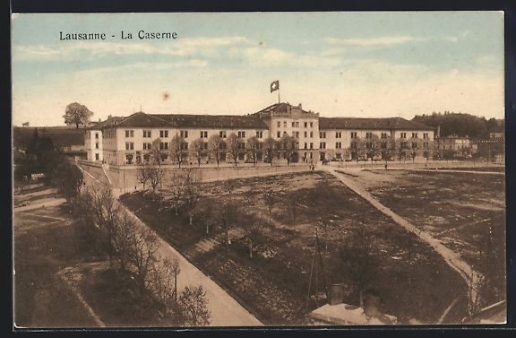 Cartes postales: AK Lausanne, La Caserne – D'occasion à Berlin par bartko-reher