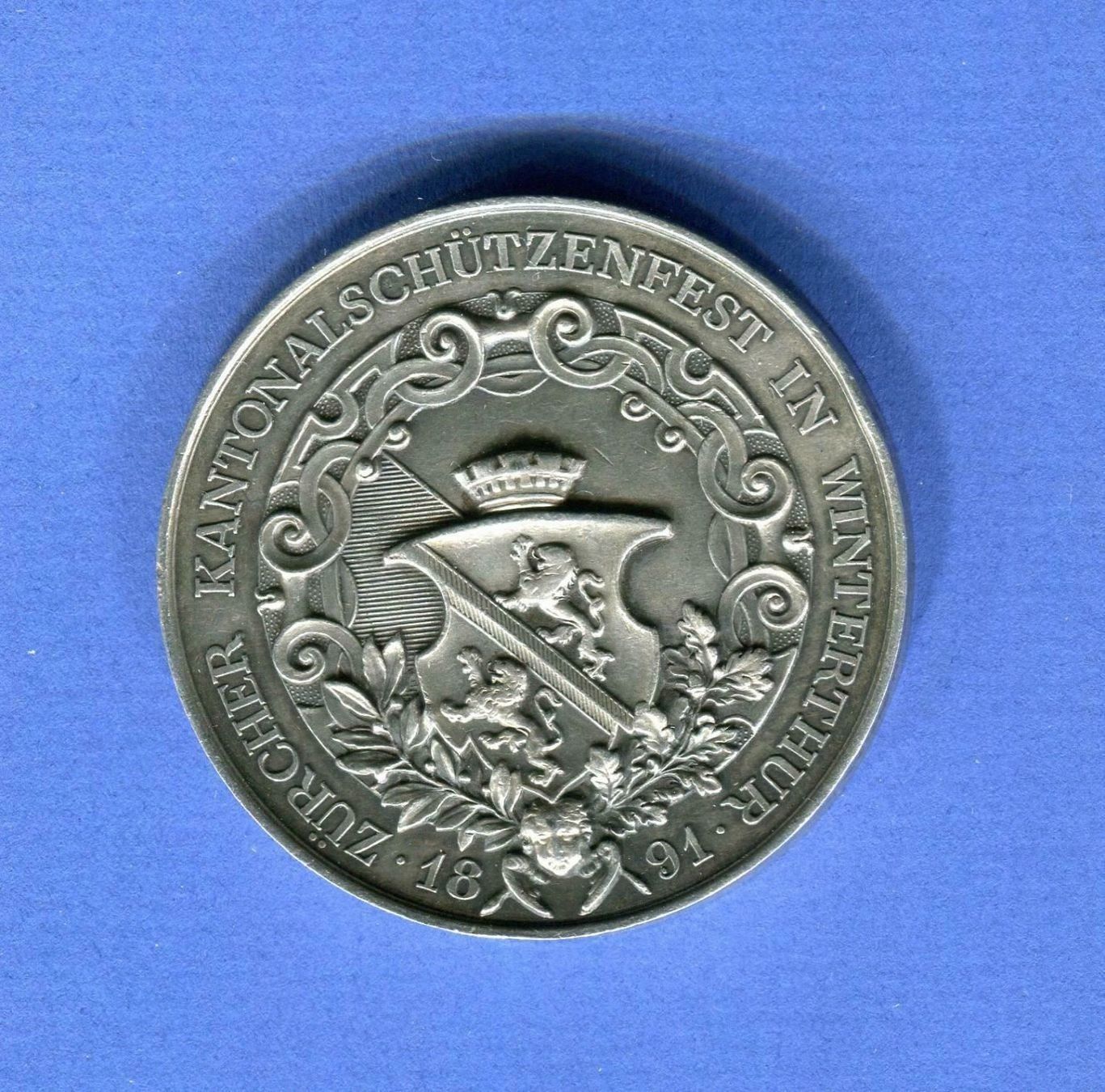 Médailles: Suisse Winterthur Médaille 1891 – D'occasion à Meyrin par menelaos77