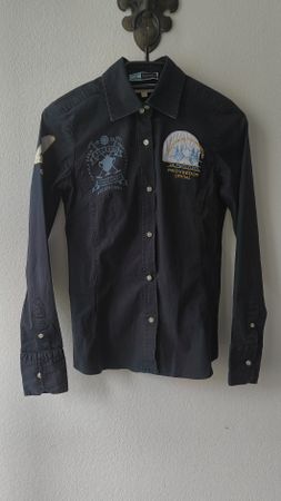 La Martina Bluse Dunkelblau