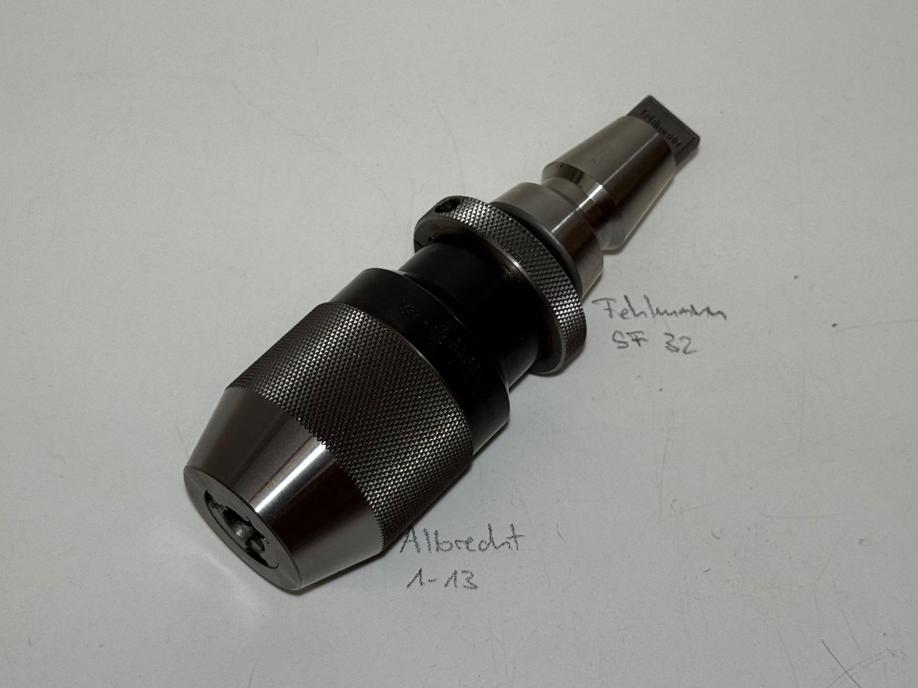 Fehlmann Tutti gli attrezzi: Bohrfutter Albrecht 1-13mm Fehlmann SF32 – Usato da Boswil venduto da ABLagerBoswil 2