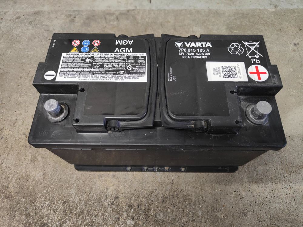 Original VW T6, T6.1 Varta AGM 12V Autobatterie Kaufen auf Ricardo