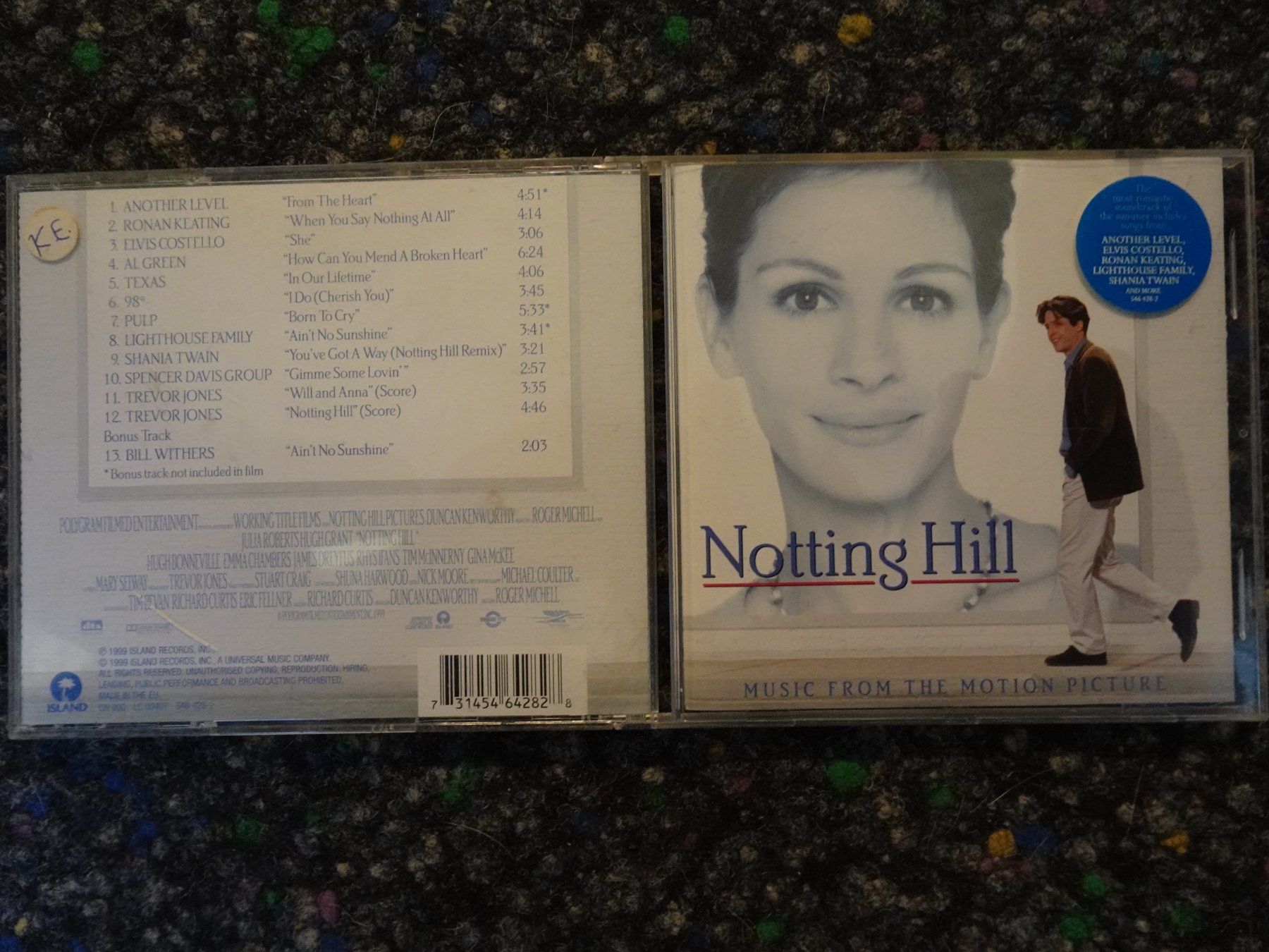 CD: CD : Soundtrack: Notting hill – Usato da Lotzwil venduto da Kiddis