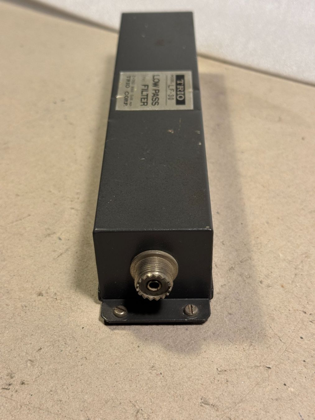 Radiocomunicazione: TRIO Low Pass Filter – Usato da Ins venduto da funkflieger 2
