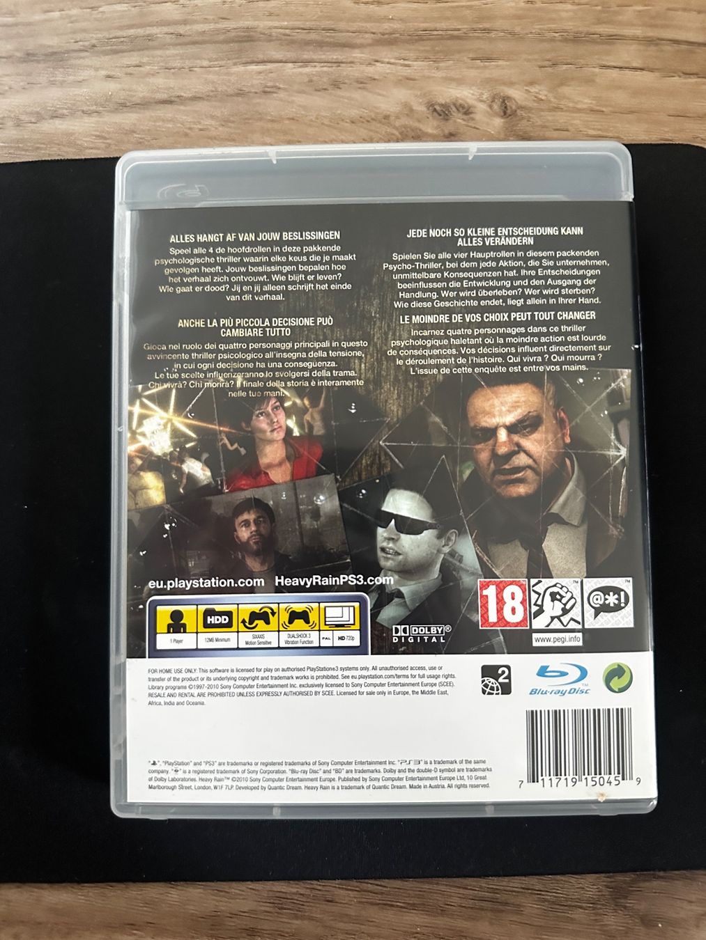 Giochi: Heavy Rain - PS3 Spiel – Usato da Sulz AG venduto da DealWerk 1