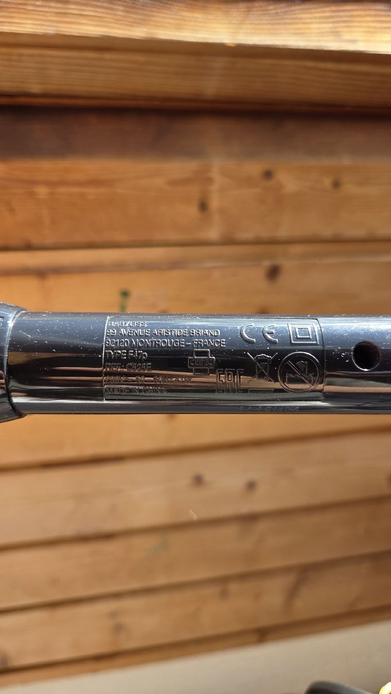 BaByliss Piastre & Arricciacapelli: Babyliss Curling Iron 25mm – Usato da Les Brenets venduto da euterpetheia 3