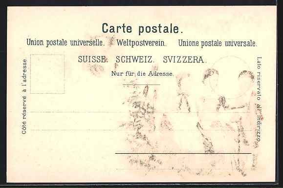 Cartoline postali: Litho Appenzell, Trachten aus dem Appenz – Usato da Berlin venduto da bartko-reher 1