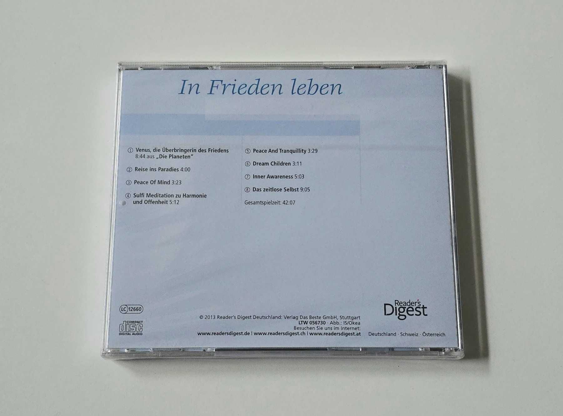 CD: CD In Frieden leben - Meditation NEU – Nuovo (secondo la descrizione) da Dättlikon venduto da Wundertuete_ 1