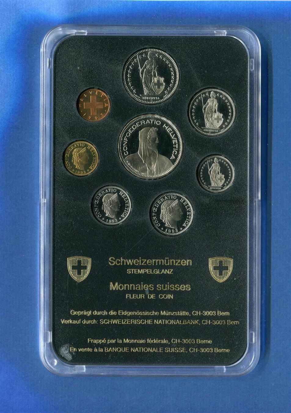Tutti le monete: (900) Münzsatz 1993 Stgl – Usato da Rüthi (Rheintal) venduto da erdnuessli1 1
