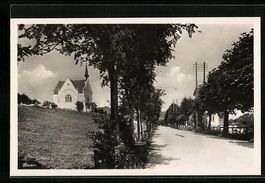 Heiden, Strassenpartie mit Gebäudeansic
