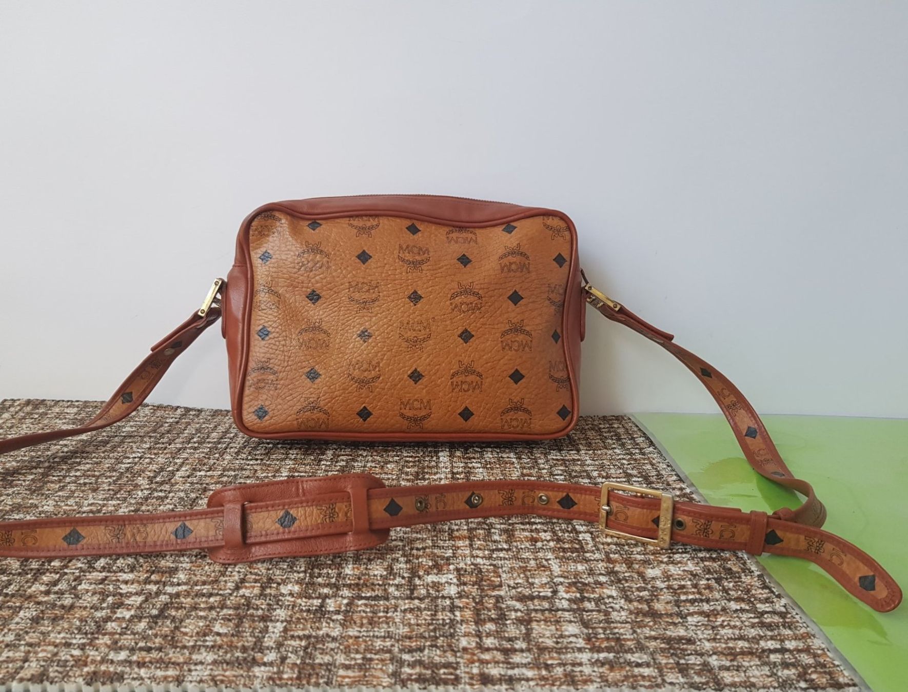 Mcm Borse da donna: MCM Umhängetasche Cognac – Usato da Basel venduto da Birs868 4