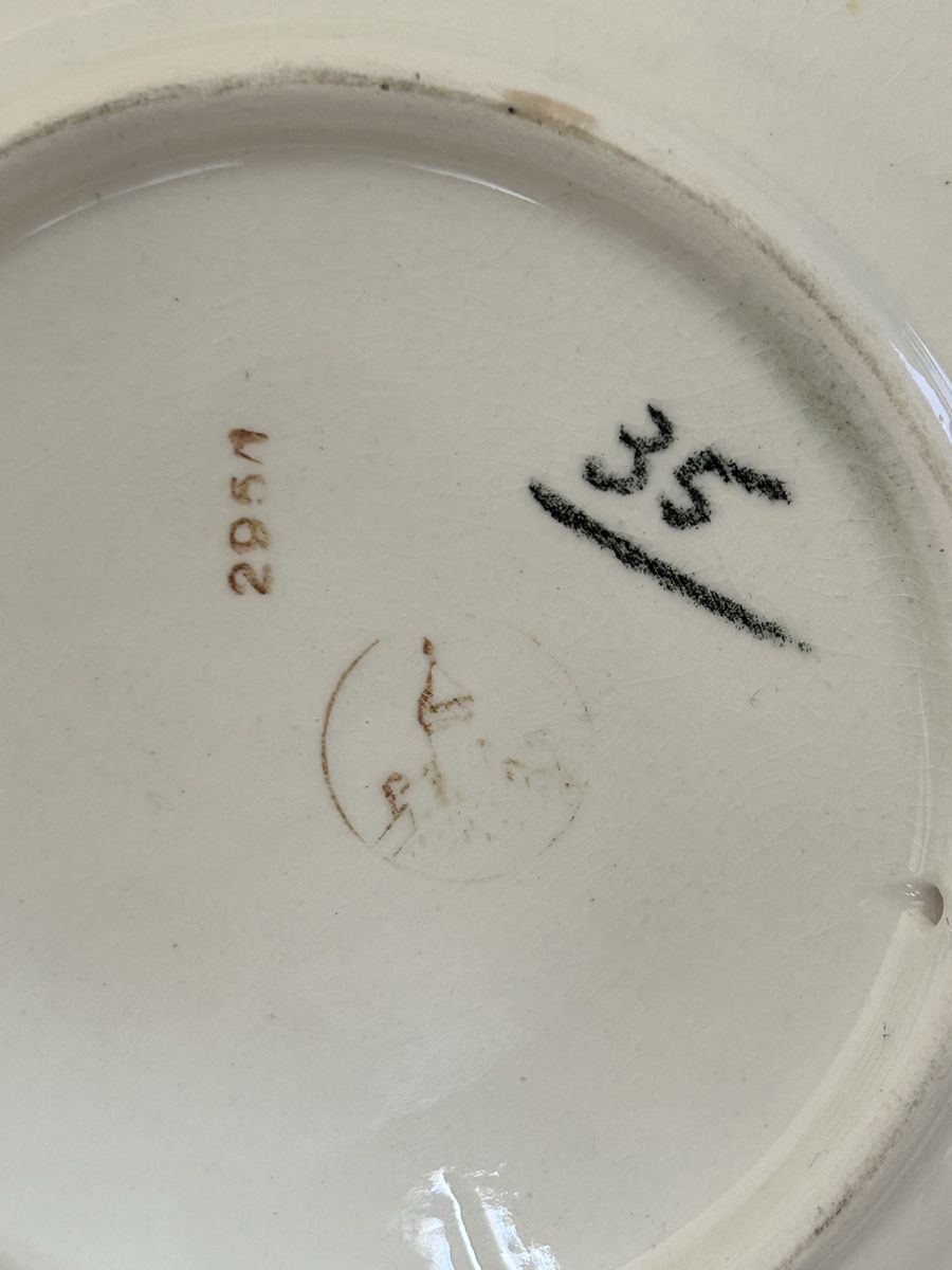 Piatti: Vintage Keramik Wandteller Höhlenmalerei – Usato da Wettingen venduto da Mmccl 2