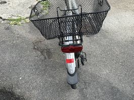 Mädchen Velo