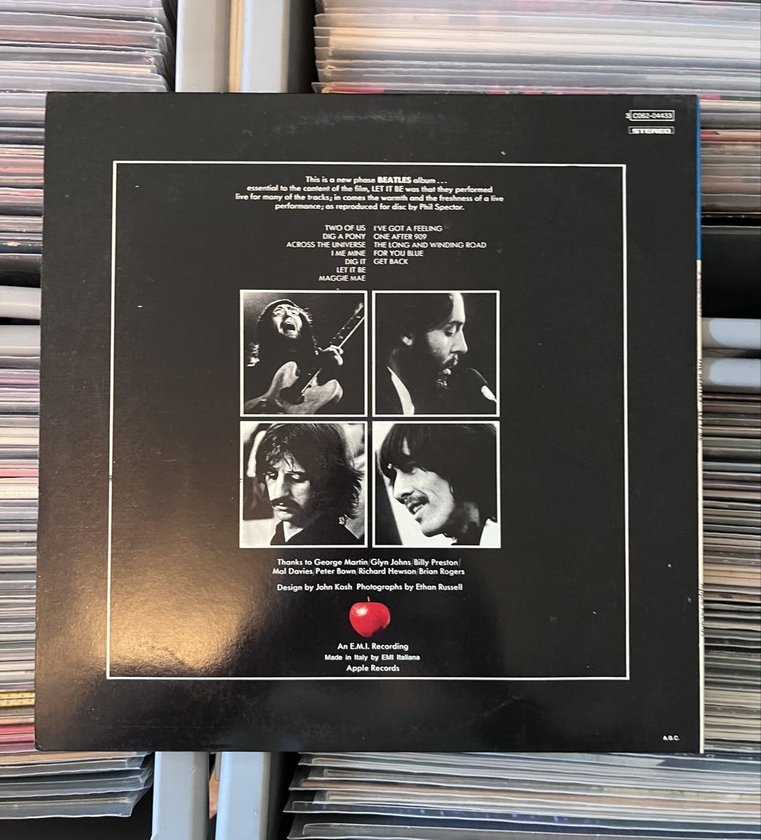 Dischi in vinile: The beatles let it be lp – Usato da Liestal venduto da TKocher 1