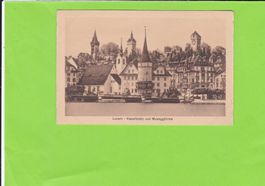 Luzern-Kapellplatz und Museggtürme