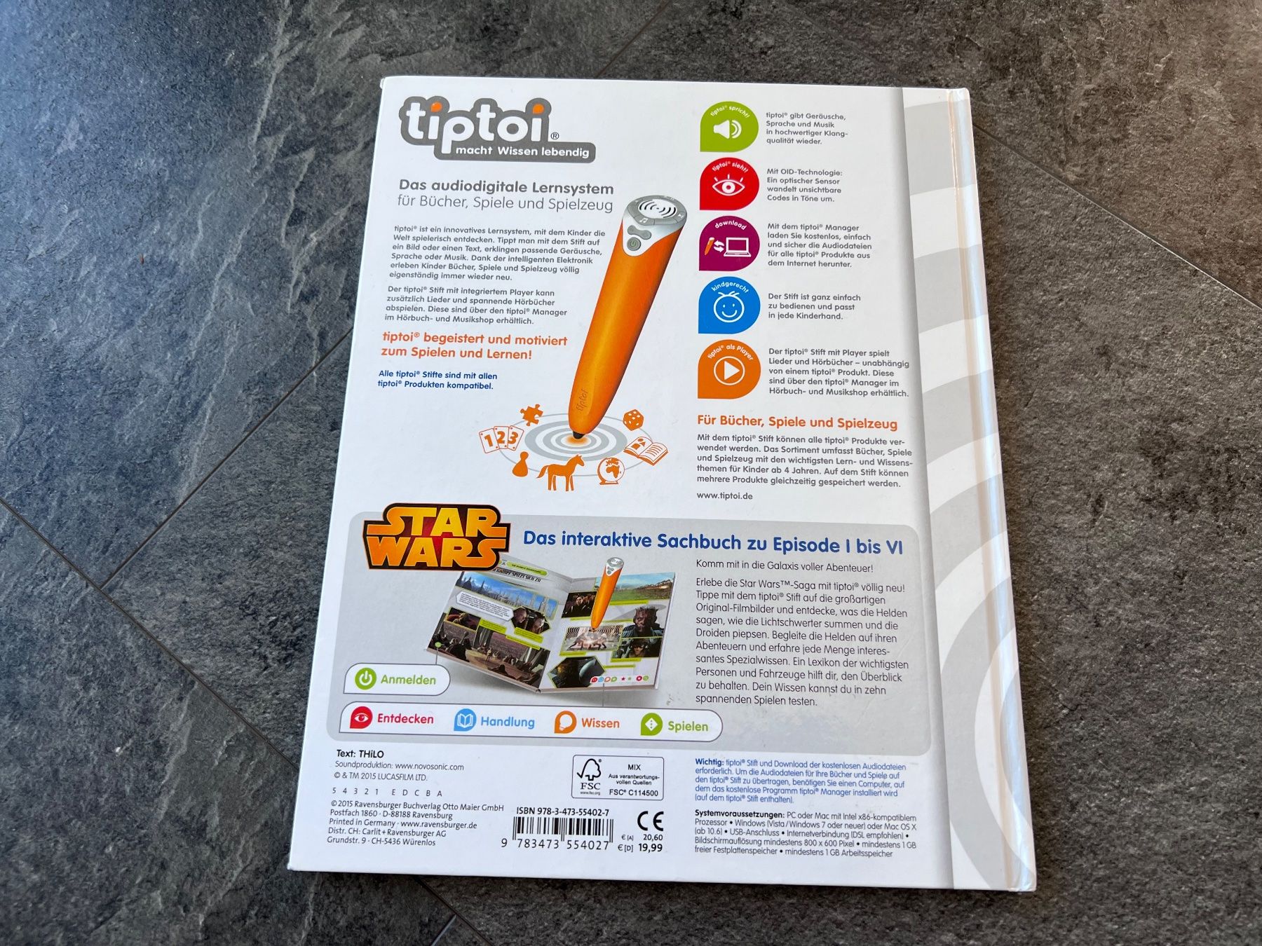 Tiptoi Spiele: Tiptoi Lernspielbuch, Star Wars – Gebraucht aus Walzenhausen von Cerna007 3