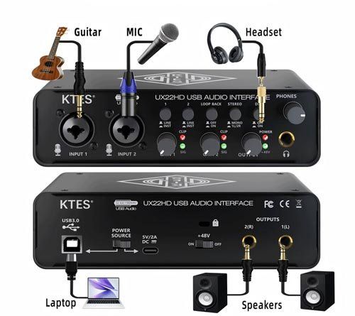 Registratori: Audio-Interface – USB-Soundkarte – Nuovo e nell'imballaggio originale da Liestal venduto da OMAROSHOP 2