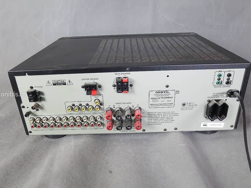 Onkyo Receiver: Onkyo TX-SV9041 Stereo/Dolby Surround Receiver – Gebraucht aus Zürich von axolottchen 6
