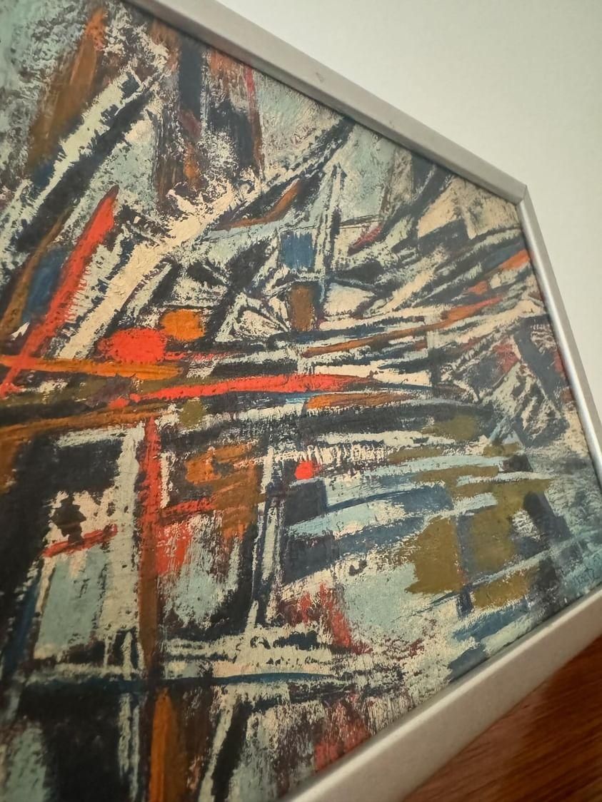 Gemälde: petit tableau signée – Gebraucht aus Vésenaz von Angela.C3 3