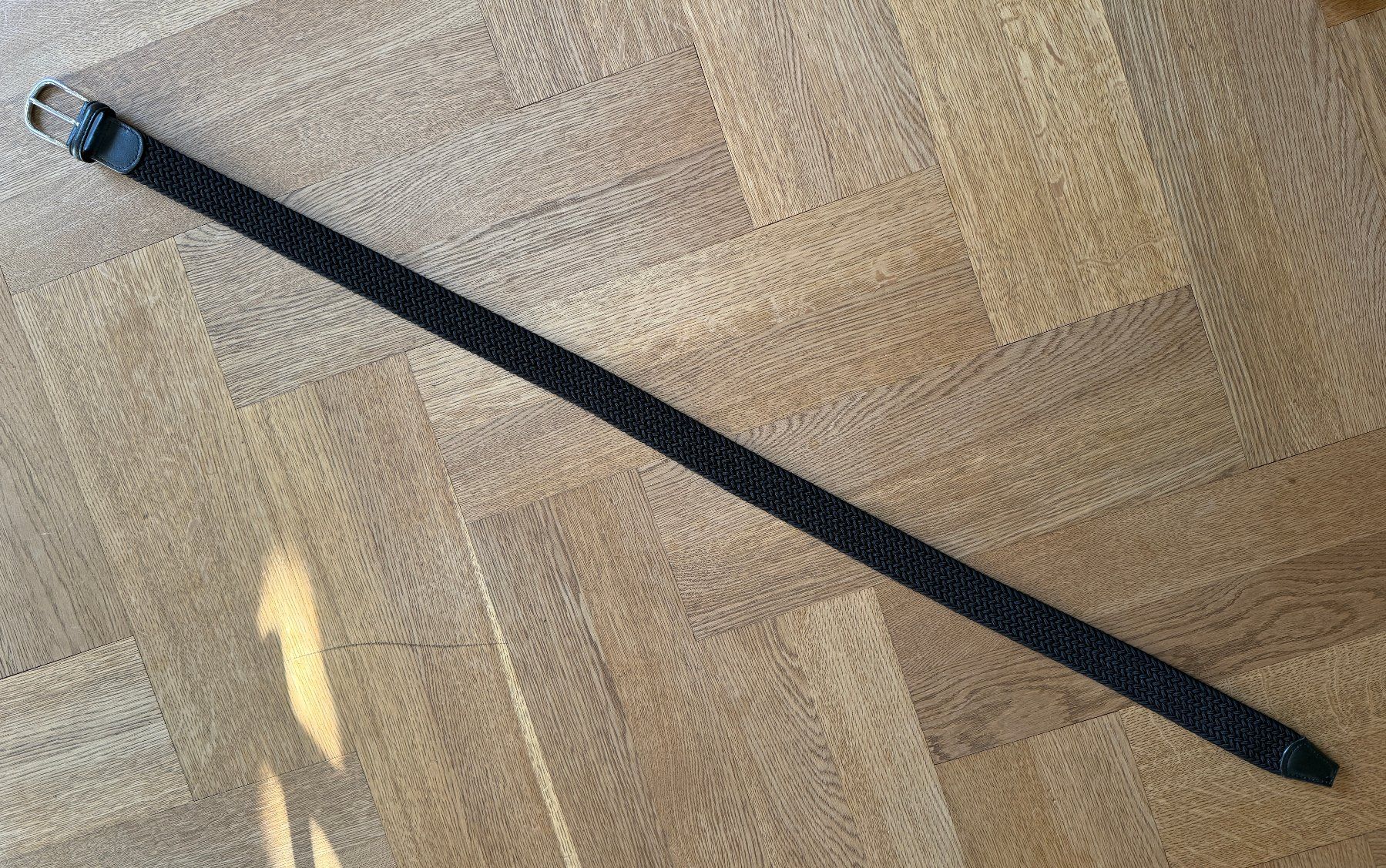 Cinture: ANDERSON'S Belt Gürtel Size 90 Black Solid Brass – Usato da Bern venduto da Cremaster01