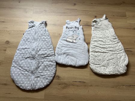Baby Schlafsäcke 7 Stk. in div. Grössen und gutem Zustand