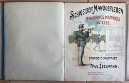 Recueil de partitions-marches militaires suisses, etc. 1890