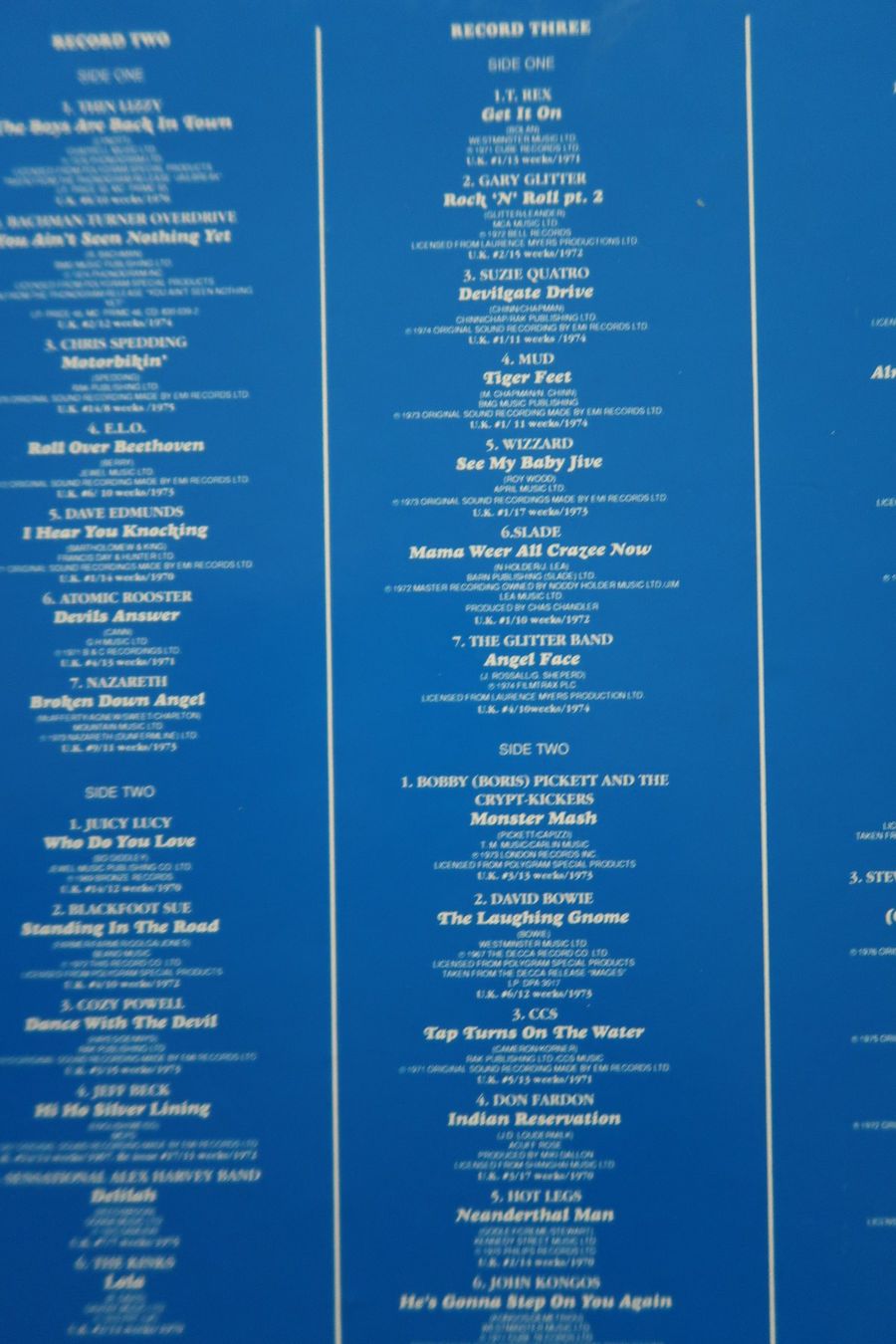 Schallplatten: BACK IN TIME - THE SOUND OF THE SEVENTIES - 4x LP BOXSET – Gebraucht aus Basel von Patiscat 8