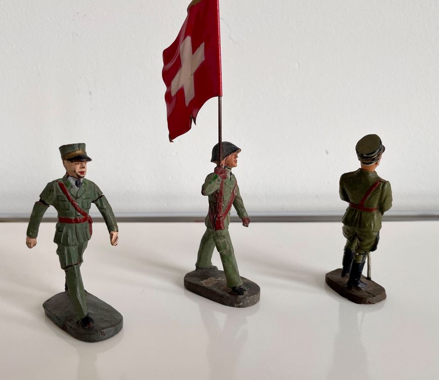 Elastolin Jouets: 3x Elastolin Schweizer Armee General Guisan – D'occasion à Zürich par tersus1981 1