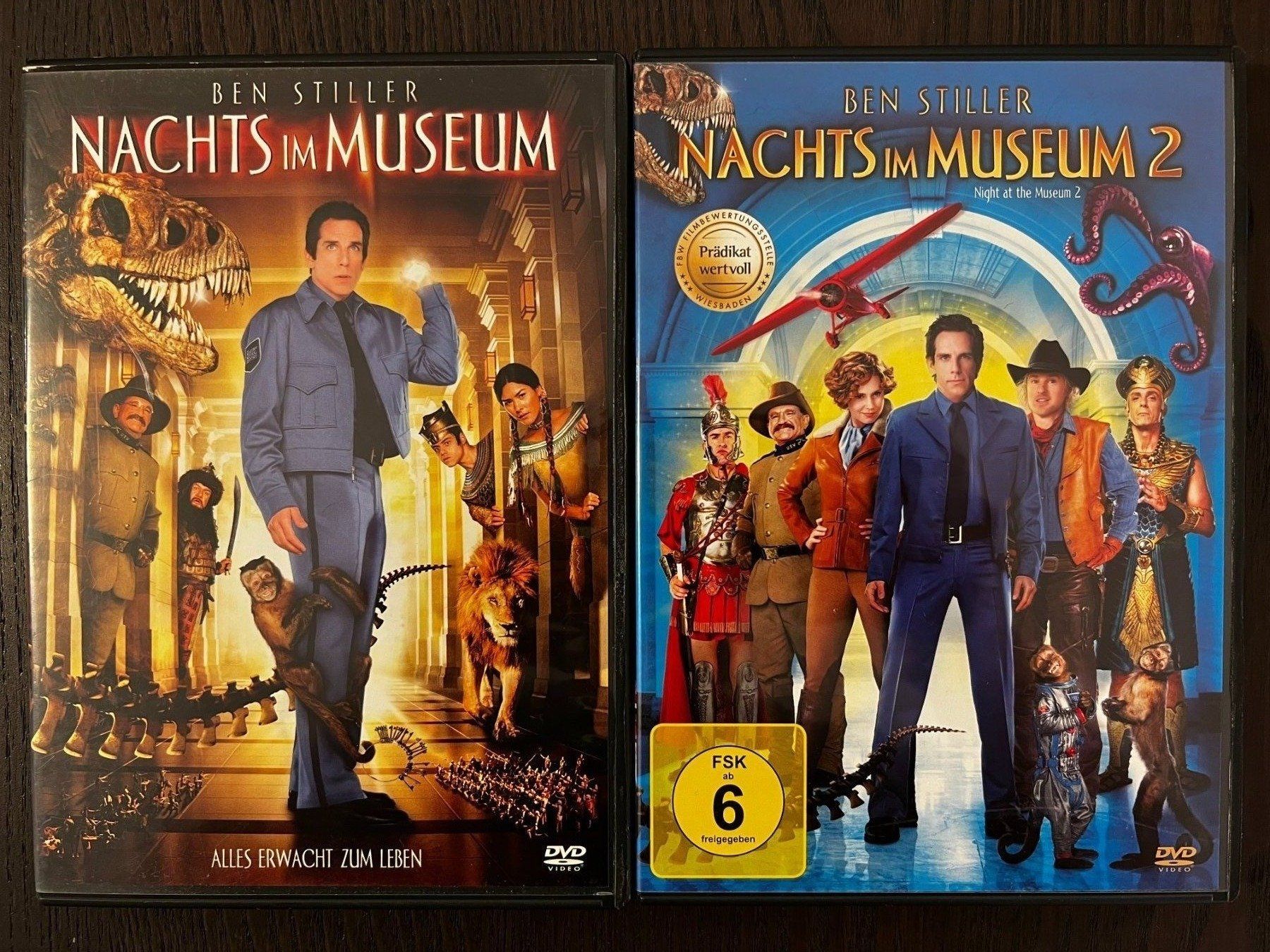 Tutti i DVDs: Nachts im Museum 1 & 2 – Usato da Zürich venduto da FilmFreunde