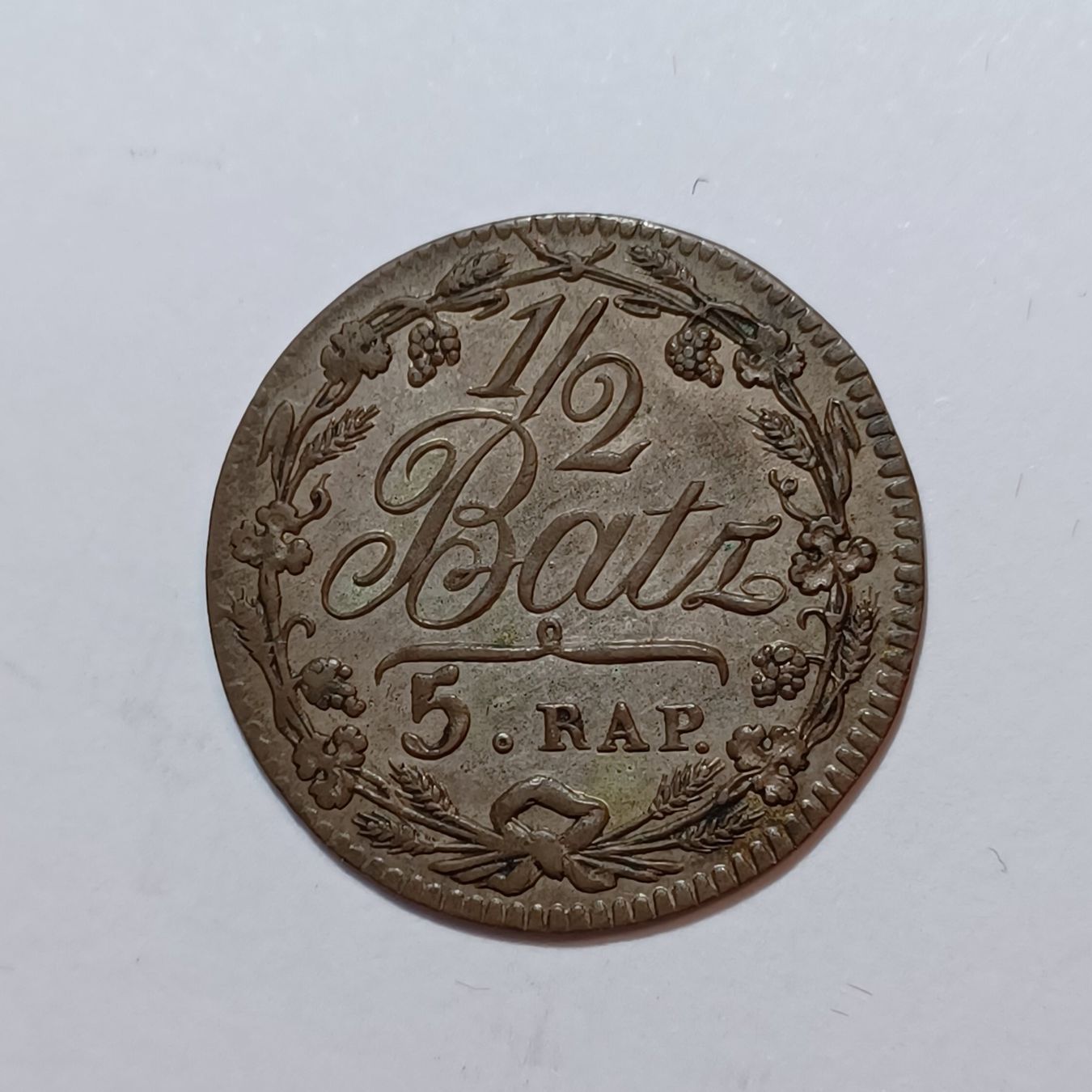 Tutti le monete: 1/2 Batzen 1809 Waadt – Usato da Pfäffikon ZH venduto da Schweizer_Muenzen