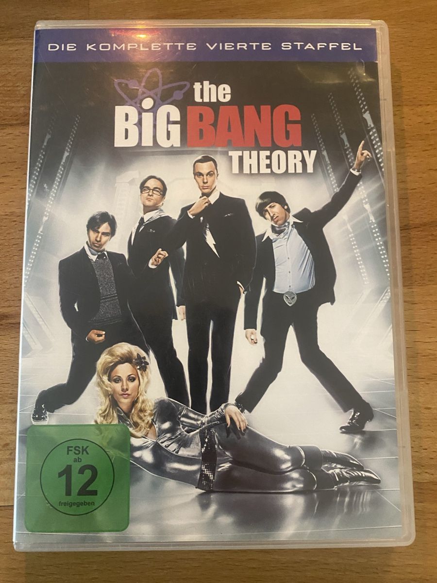The Big Bang Theory - Staffel 4 DVD - Top Zustand! (Neu (gemäss ...