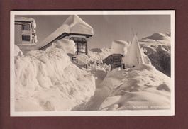 DAVOS - Schatzalp eingeschneit - 1925