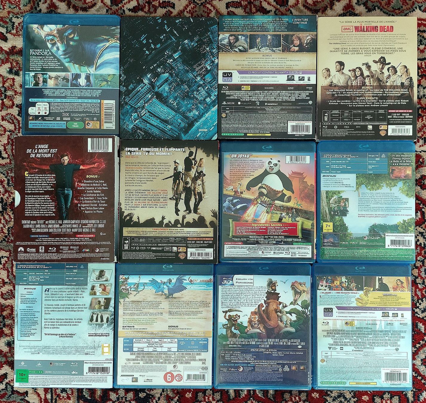 Tutti i DVDs: Konvolut 24 Blu-rays Lot 24 Blu-Ray differentes Complicate – Usato da Grandson venduto da proekt 3