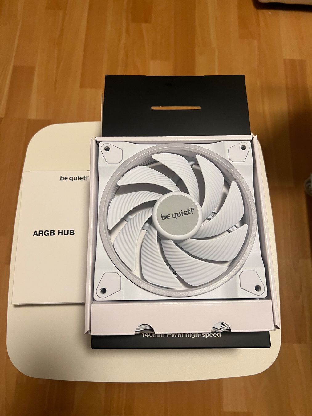 beQuiet! Custodie: be quiet! Light Wings High Speed white – Usato da Uster venduto da Ledronnie 3