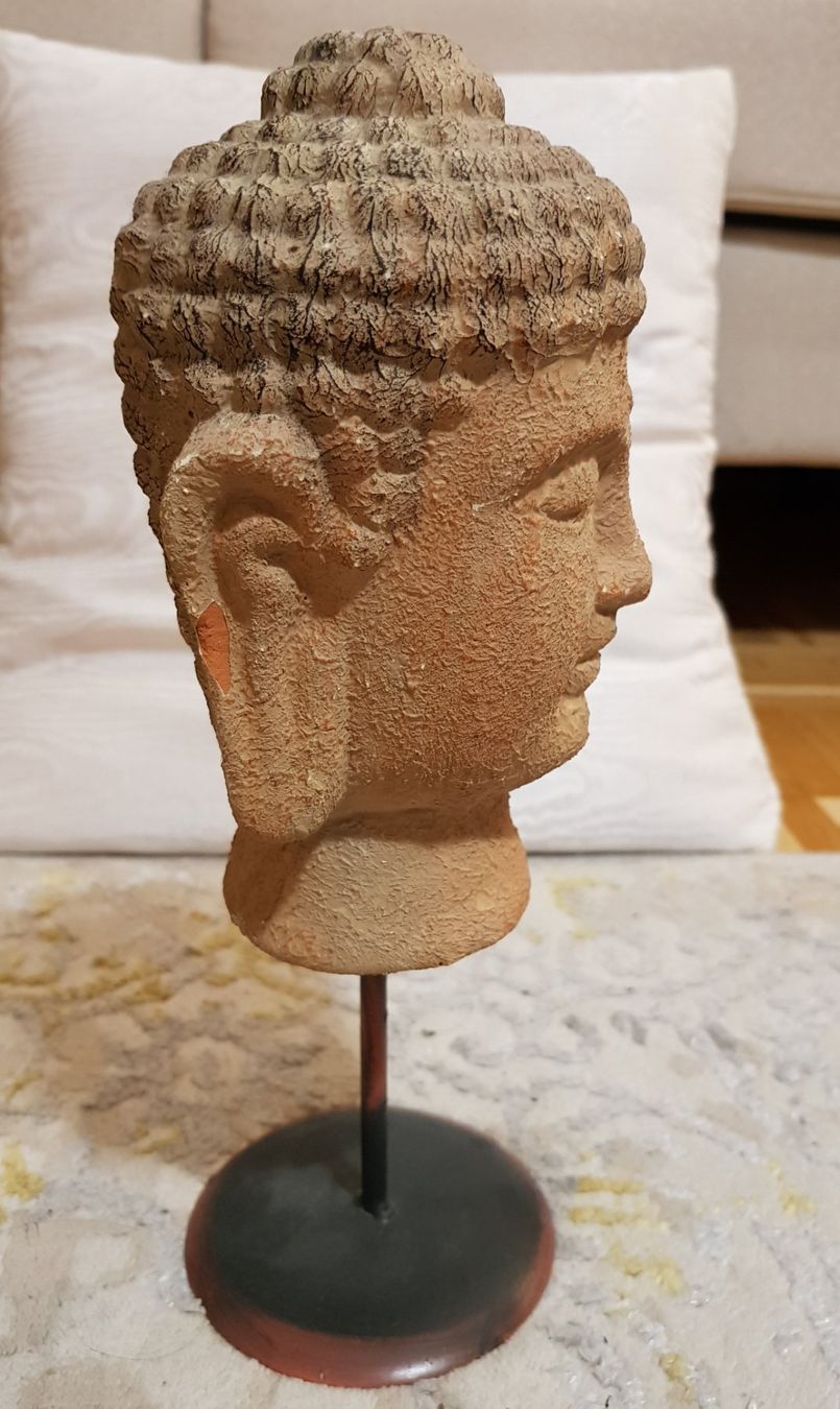 Sculture & Statue: Buddha-Kopf-Ton – Usato da Killwangen venduto da Marc-Antonio 2
