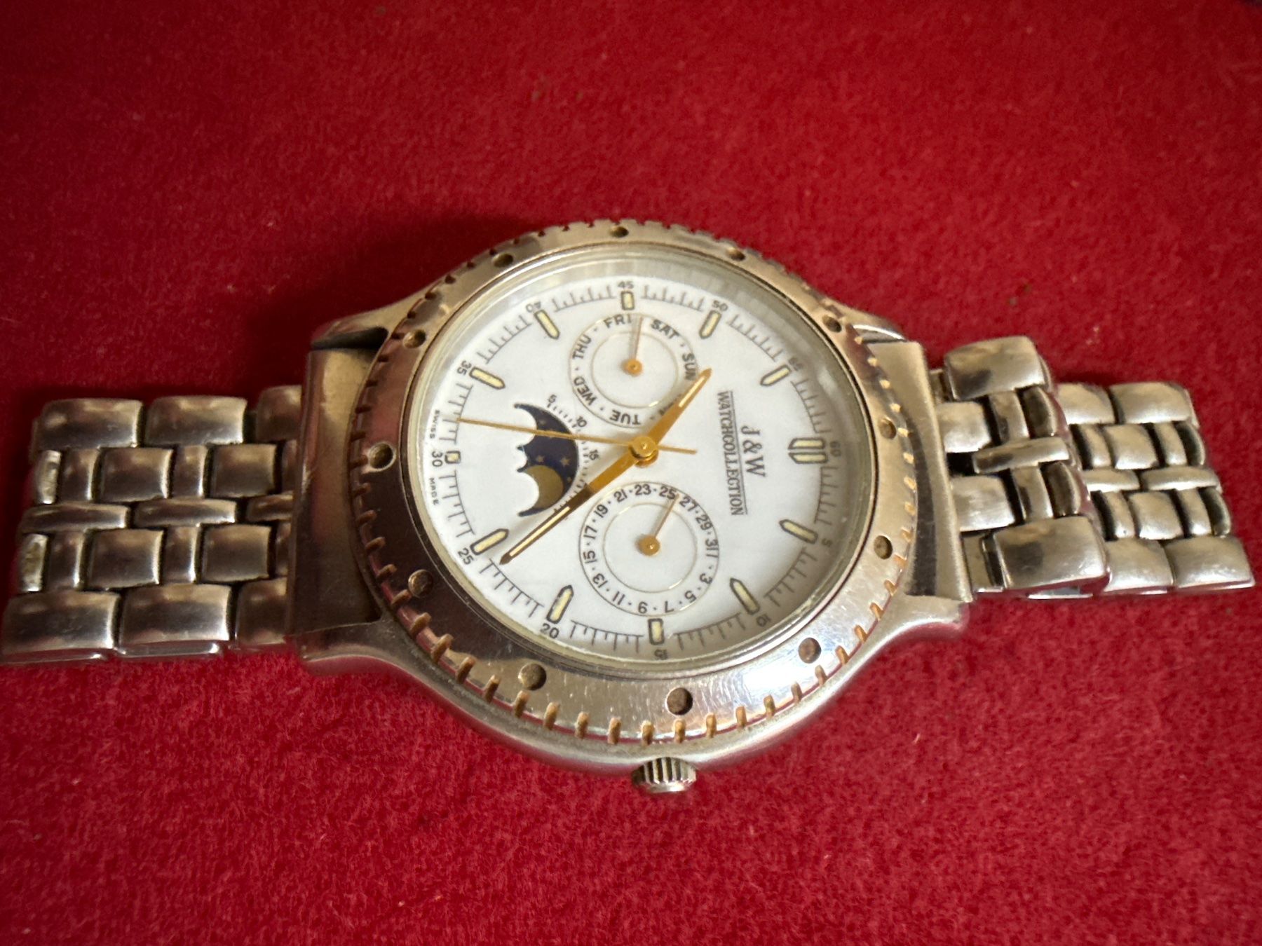 Orologi: J&W Mondphase 40 mm – Usato da Pfeffingen venduto da Allhandelklgwatches 1