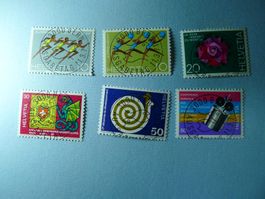 1971 Sonderpostmarken 1 490-495 ET Vollstempel