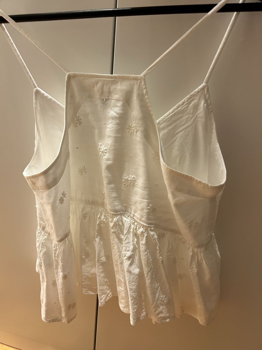 H&M Tops: Weisses Top von H&M – Neu (gemäss Beschreibung) aus Basel von ala_7nd2 1