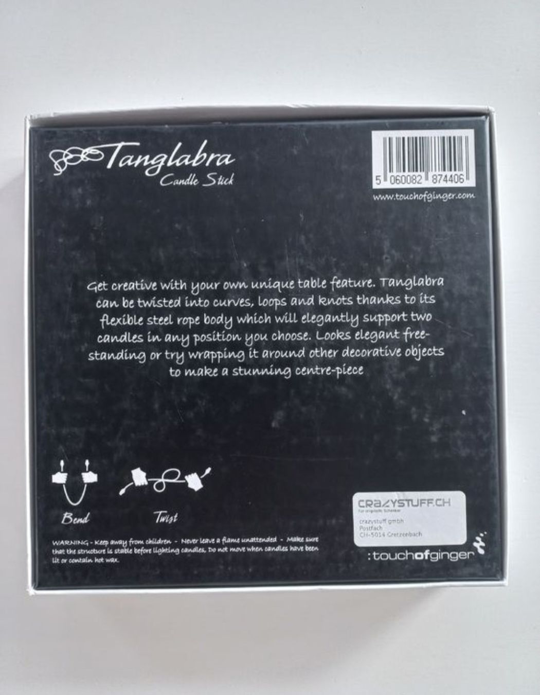 Kerzenständer: Tanglabra Kerzenständer - Flexibel - UVP: 40chf – Neu (gemäss Beschreibung) aus Wangen b. Olten von SecondStory4u 4