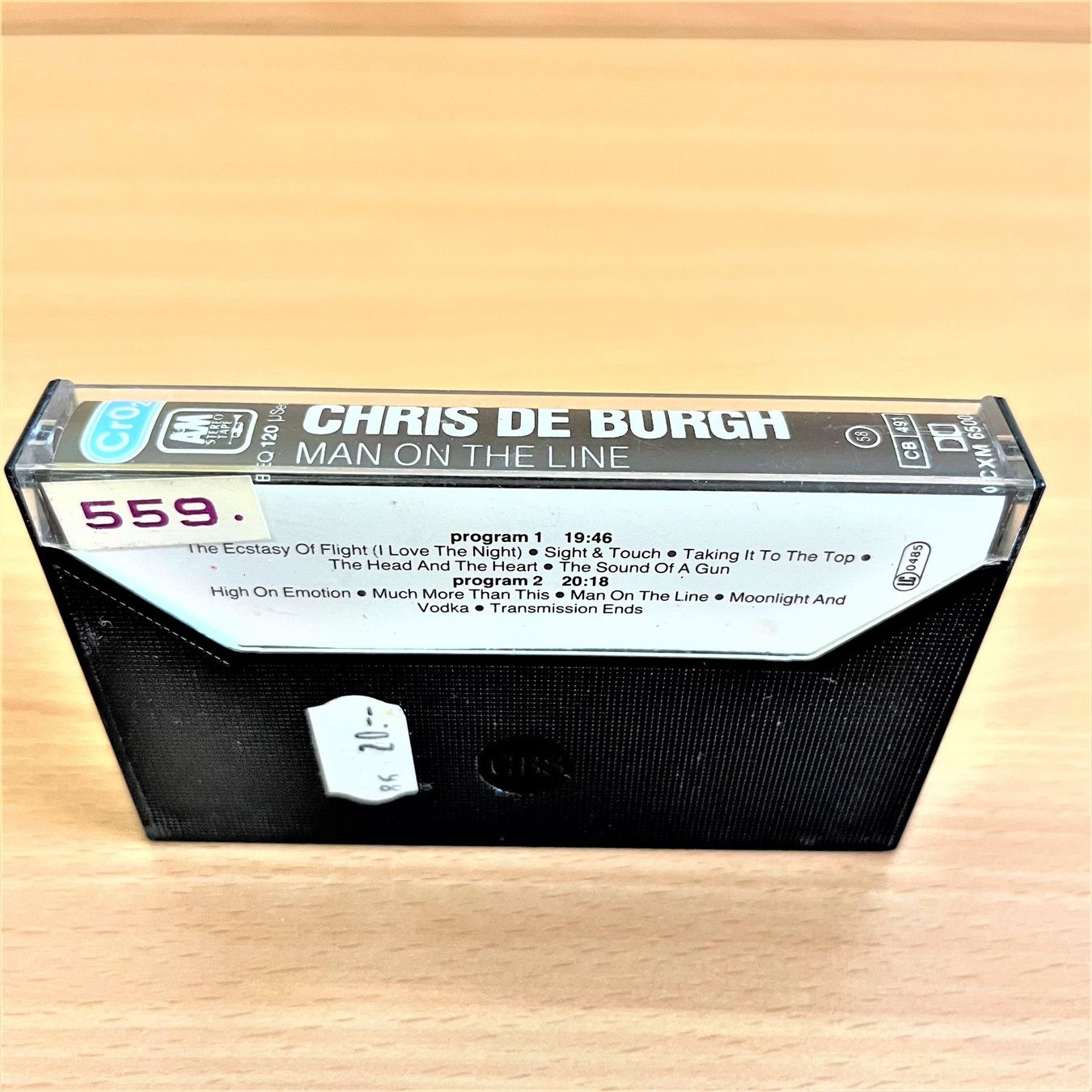 Musicassette: MC - Chris De Burgh - Man On The Line – Usato da Amlikon-Bissegg venduto da riestig 2